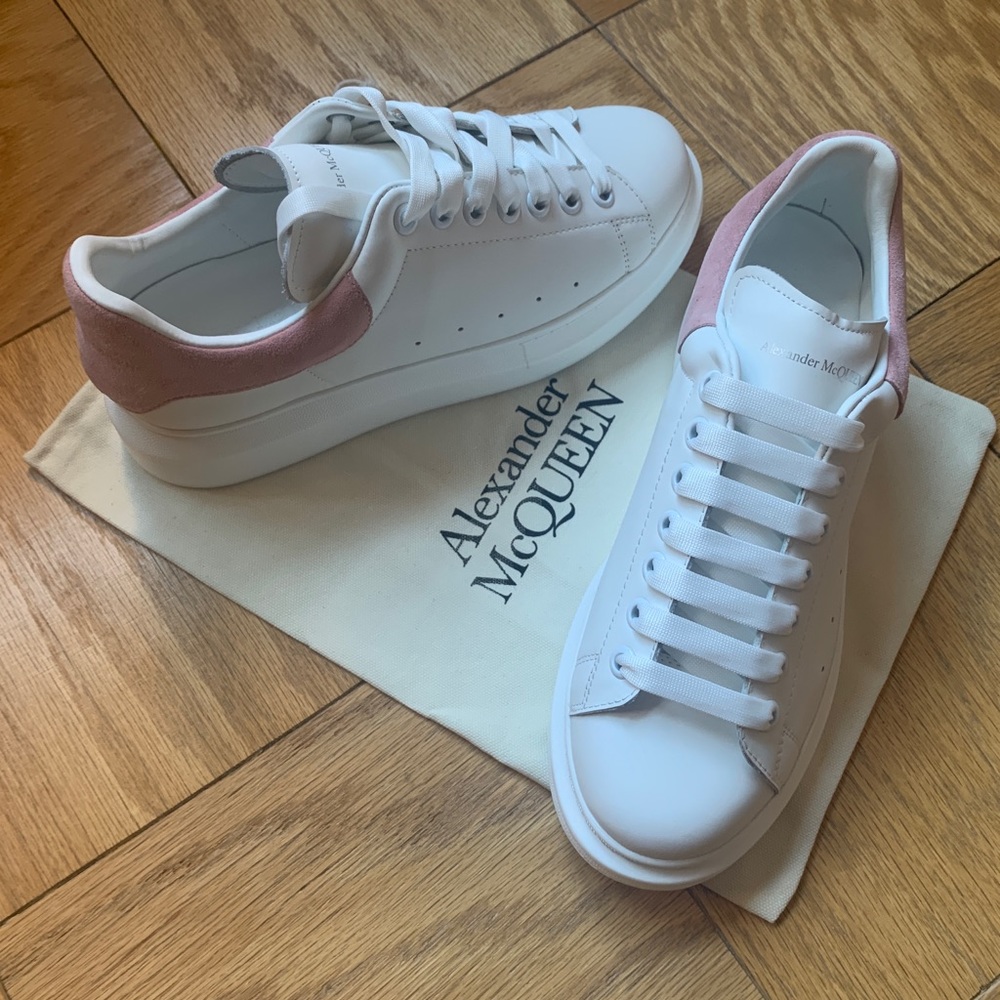 Alexander McQueen suede sneaker